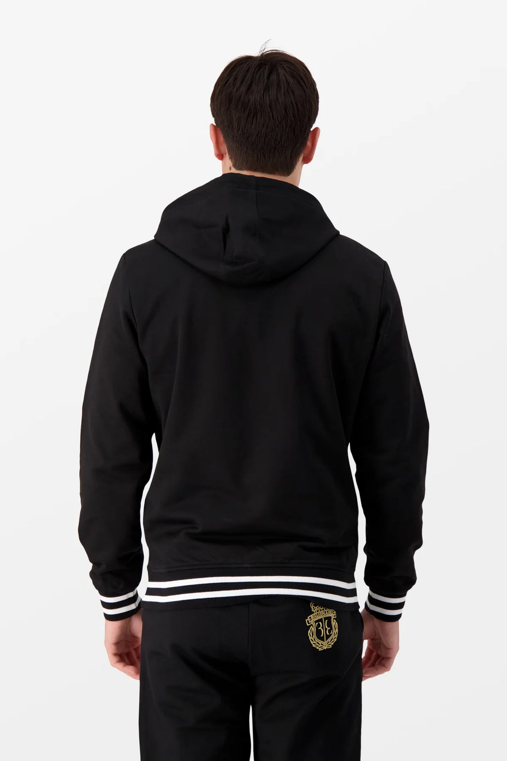 Born 4 Win luxury hoodie black and gold